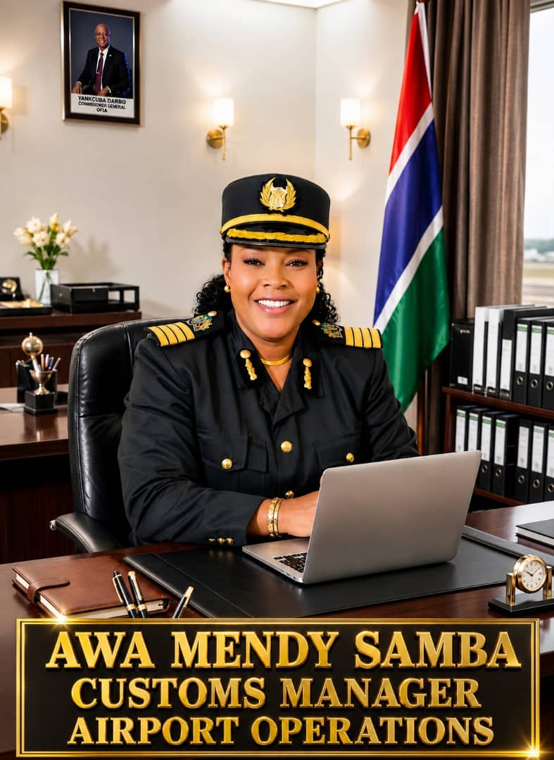 Awa Mendy Samba, Customs General Manager at Banjul International Airport